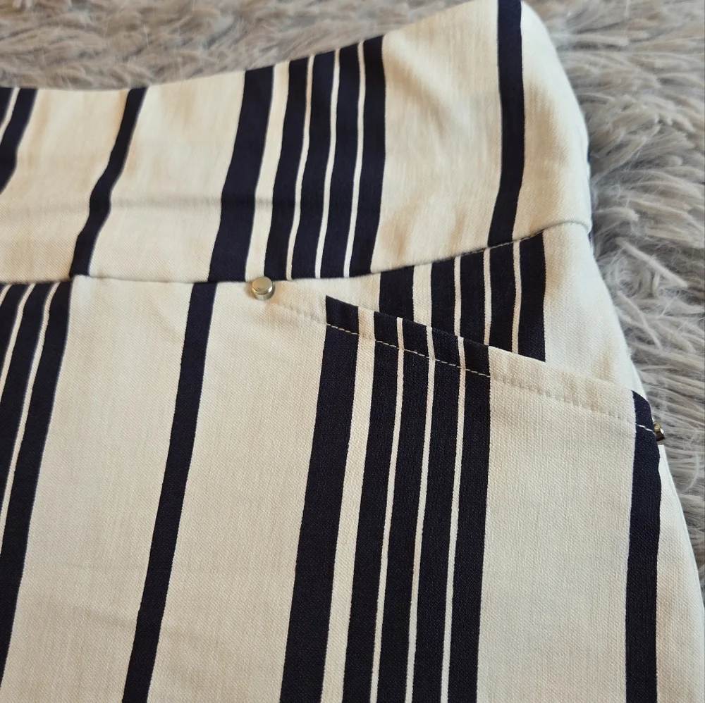 Jules & Leopold Pull on Stripped Shorts Size XL - Picture 8 of 15